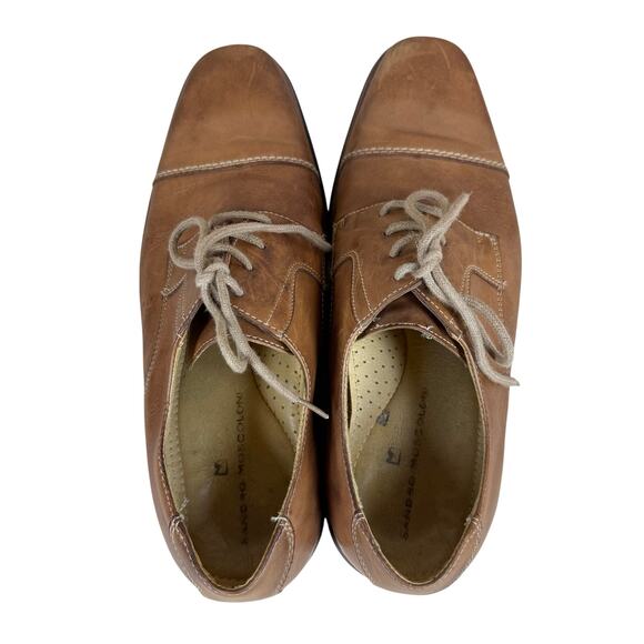 Sandro Moscoloni Oxfords Men’s 11W Brown Cap Toe Genuine Leather Preppy main image 6